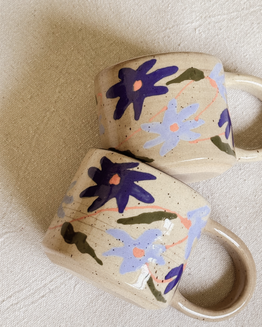 Blue Vine Mug