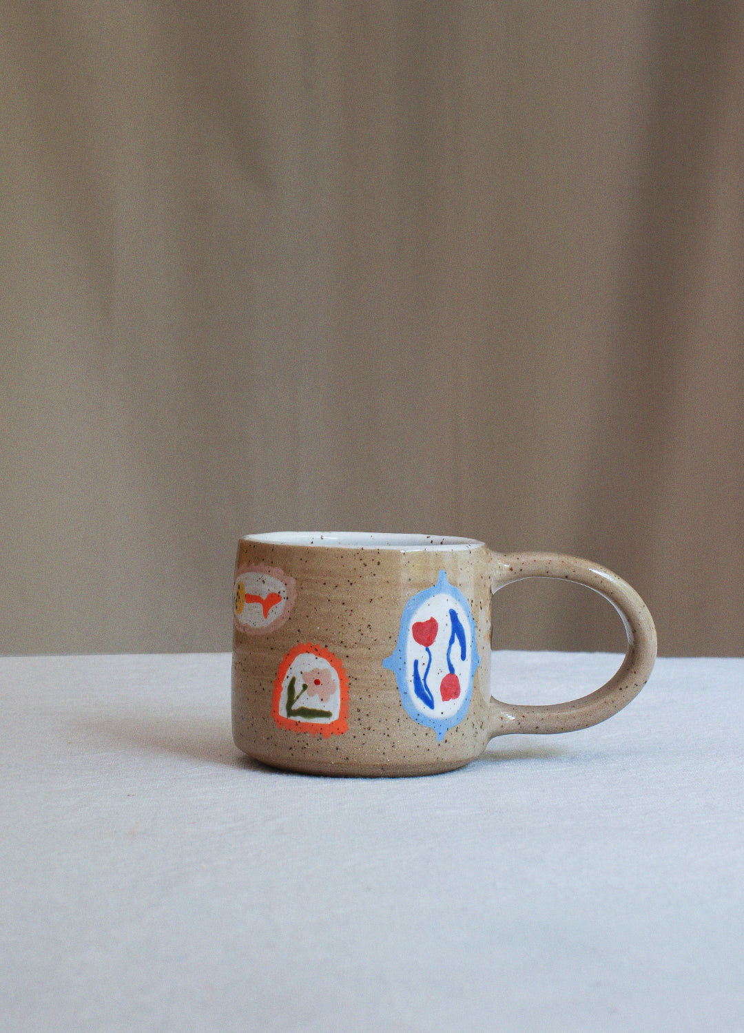 Floral Wall Mug