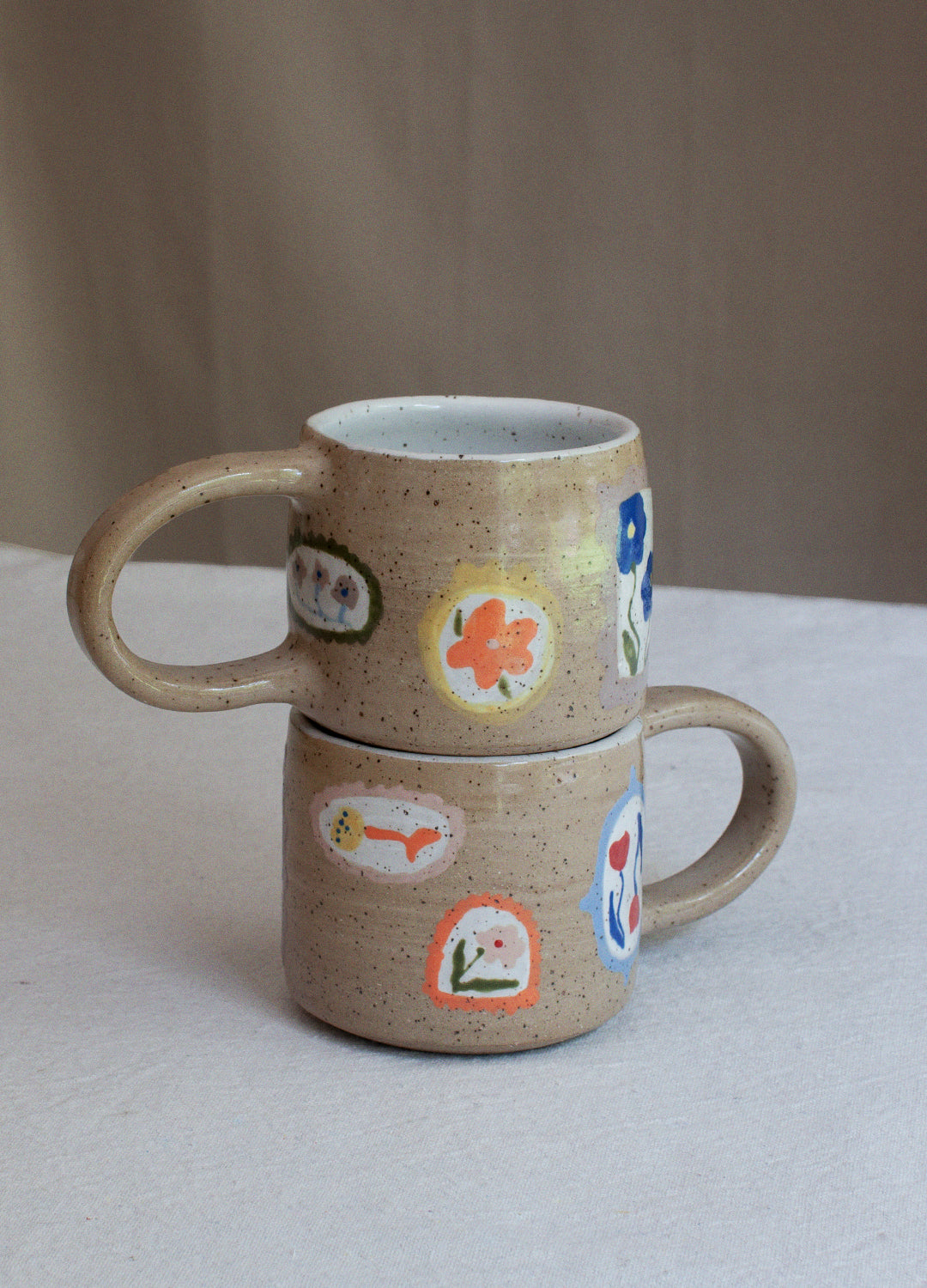 Floral Wall Mug