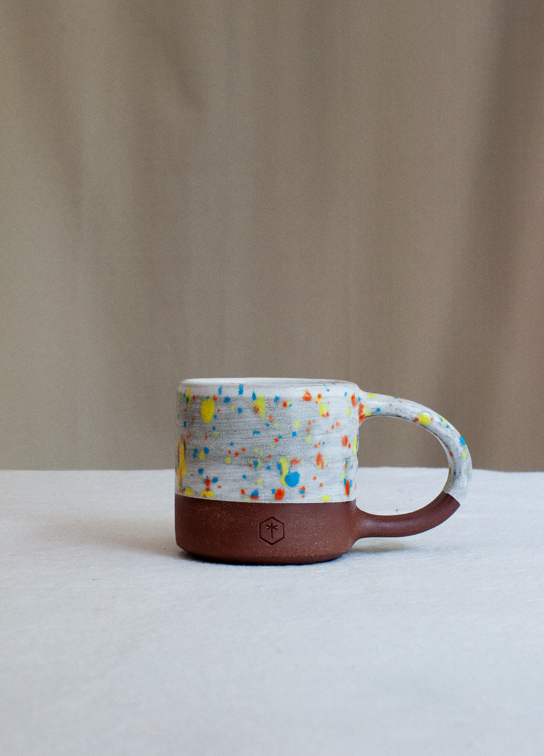 Sprinkle Small Mug - Dark Brown