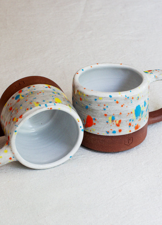 Sprinkle Small Mug - Dark Brown
