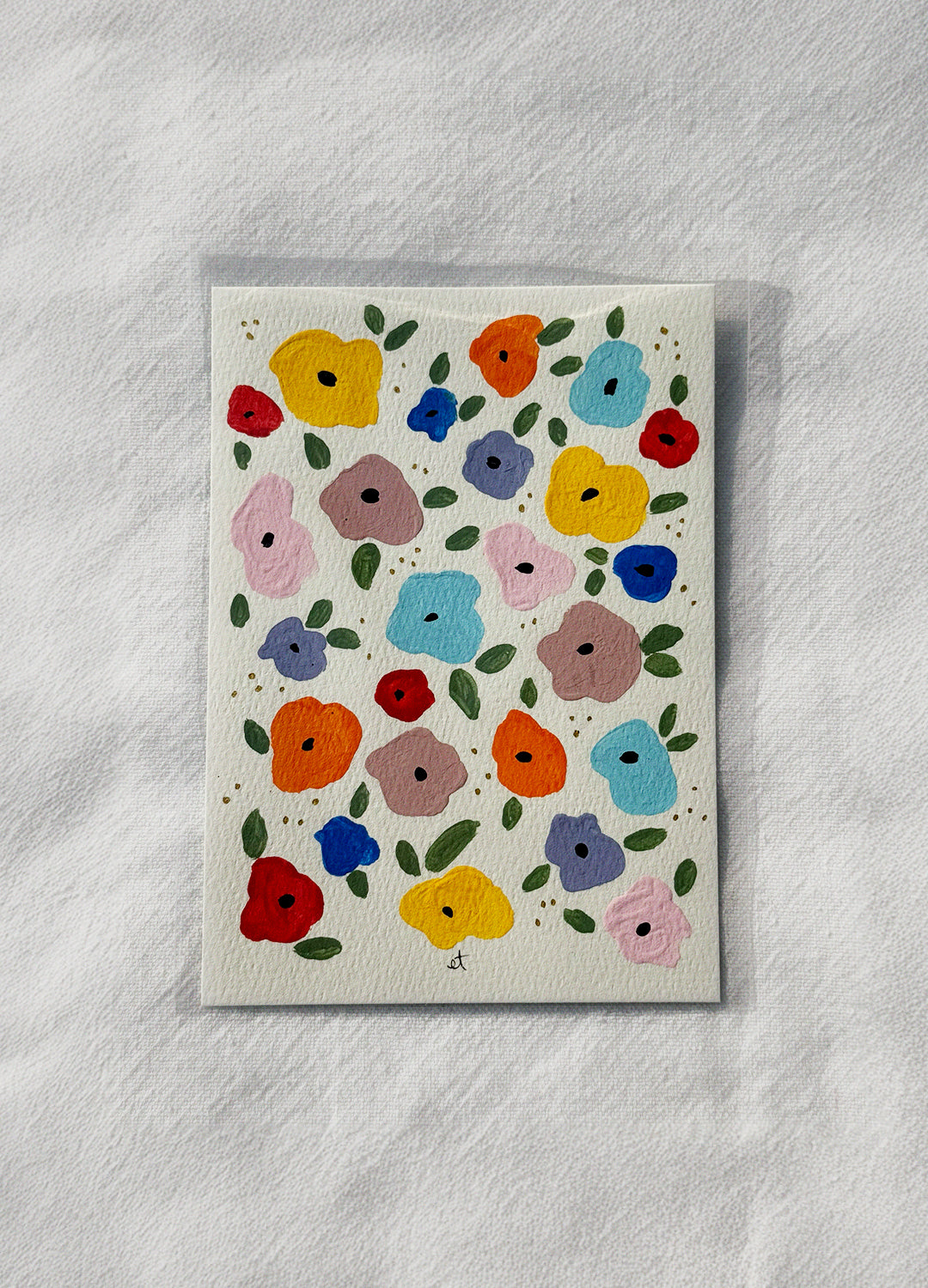 Wildflower Painting