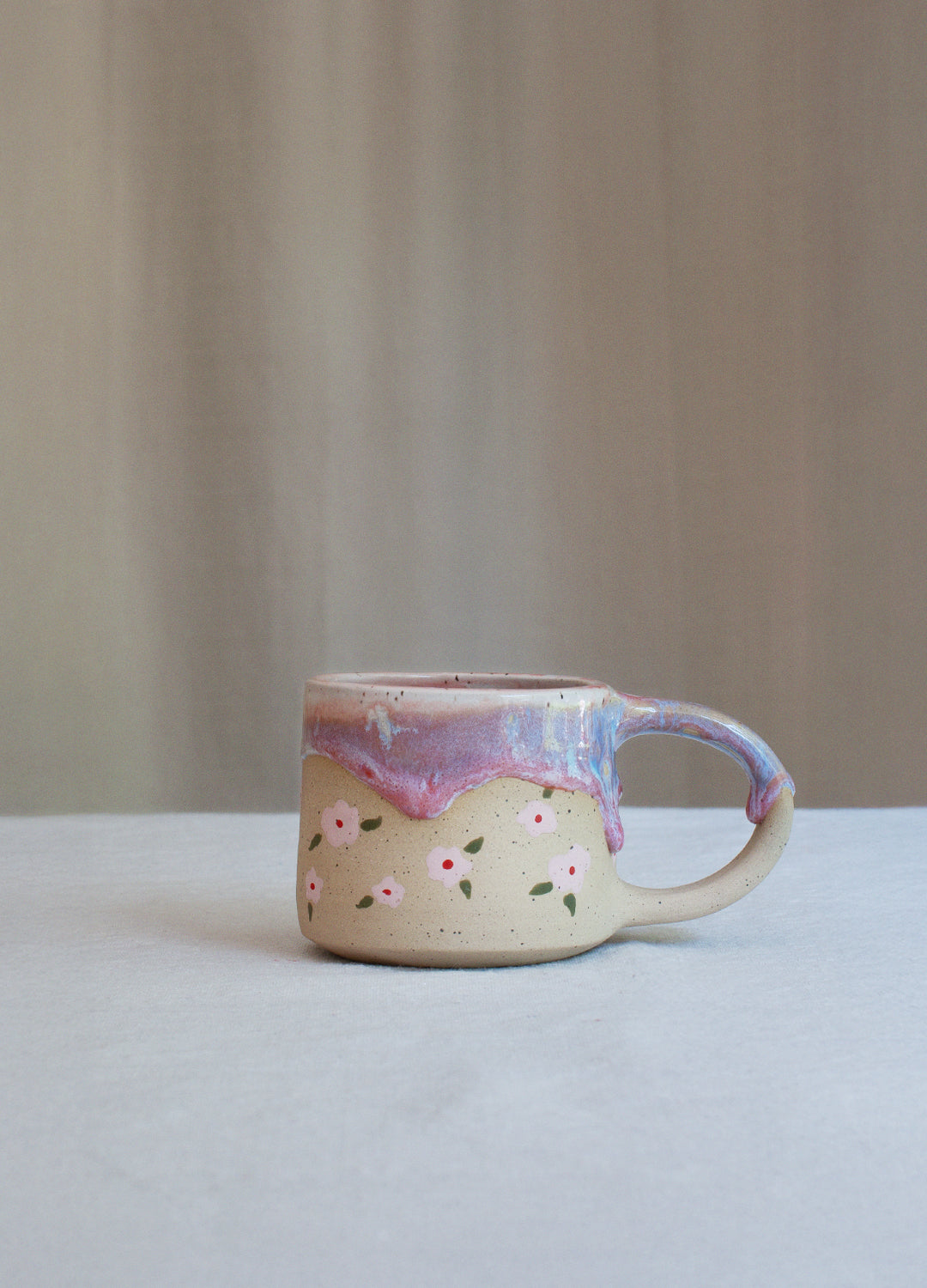 Pink Flower Slush Mug #2