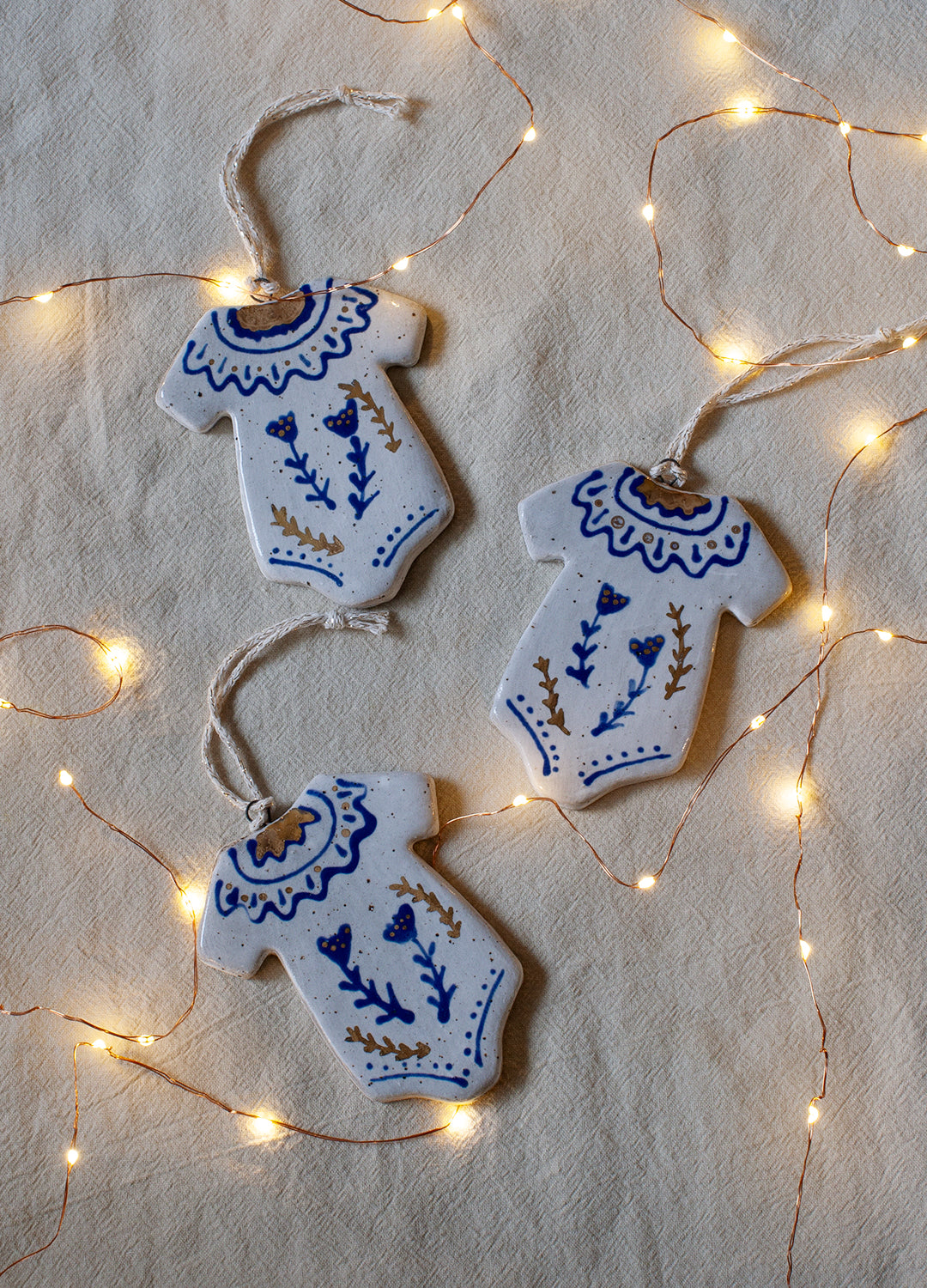 Onesie Blue Ornament