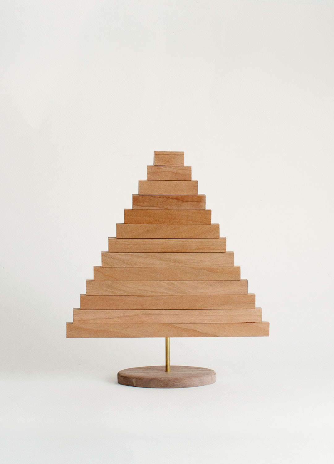 Christmas Tree - Walnut Base