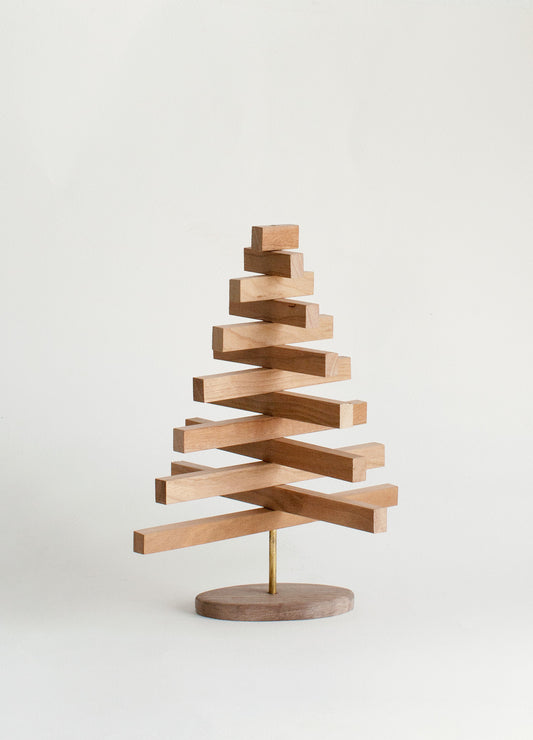 Christmas Tree - Walnut Base