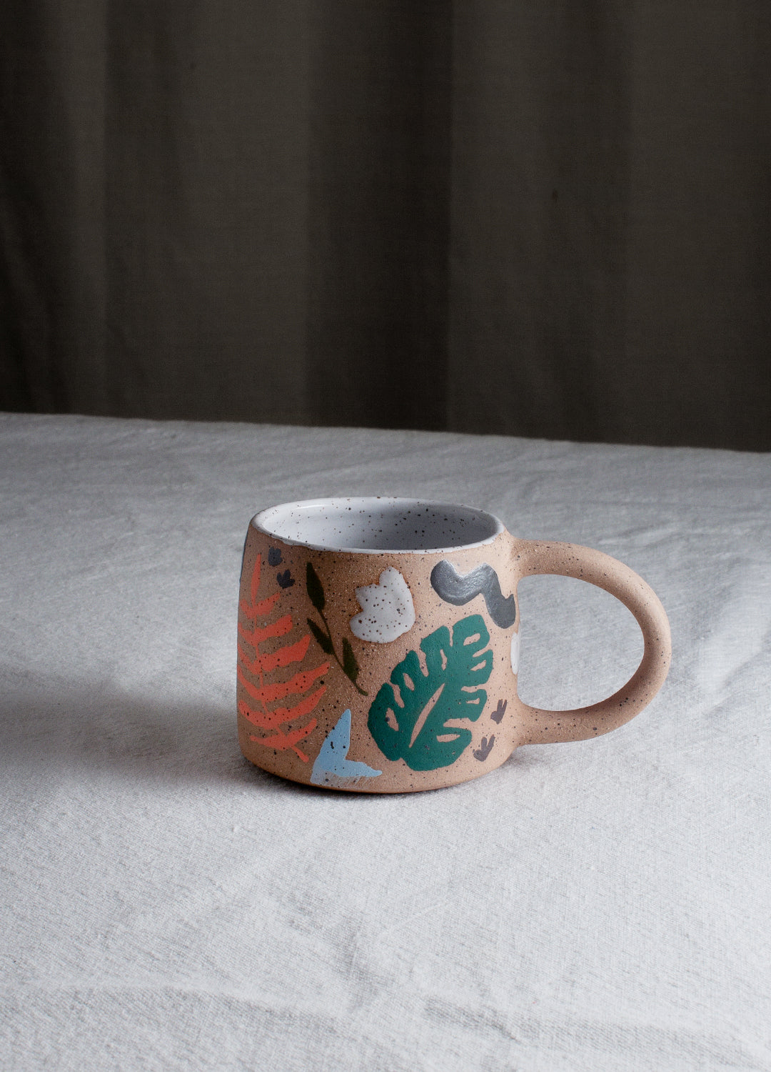 Leaves Small Mug - Speckled