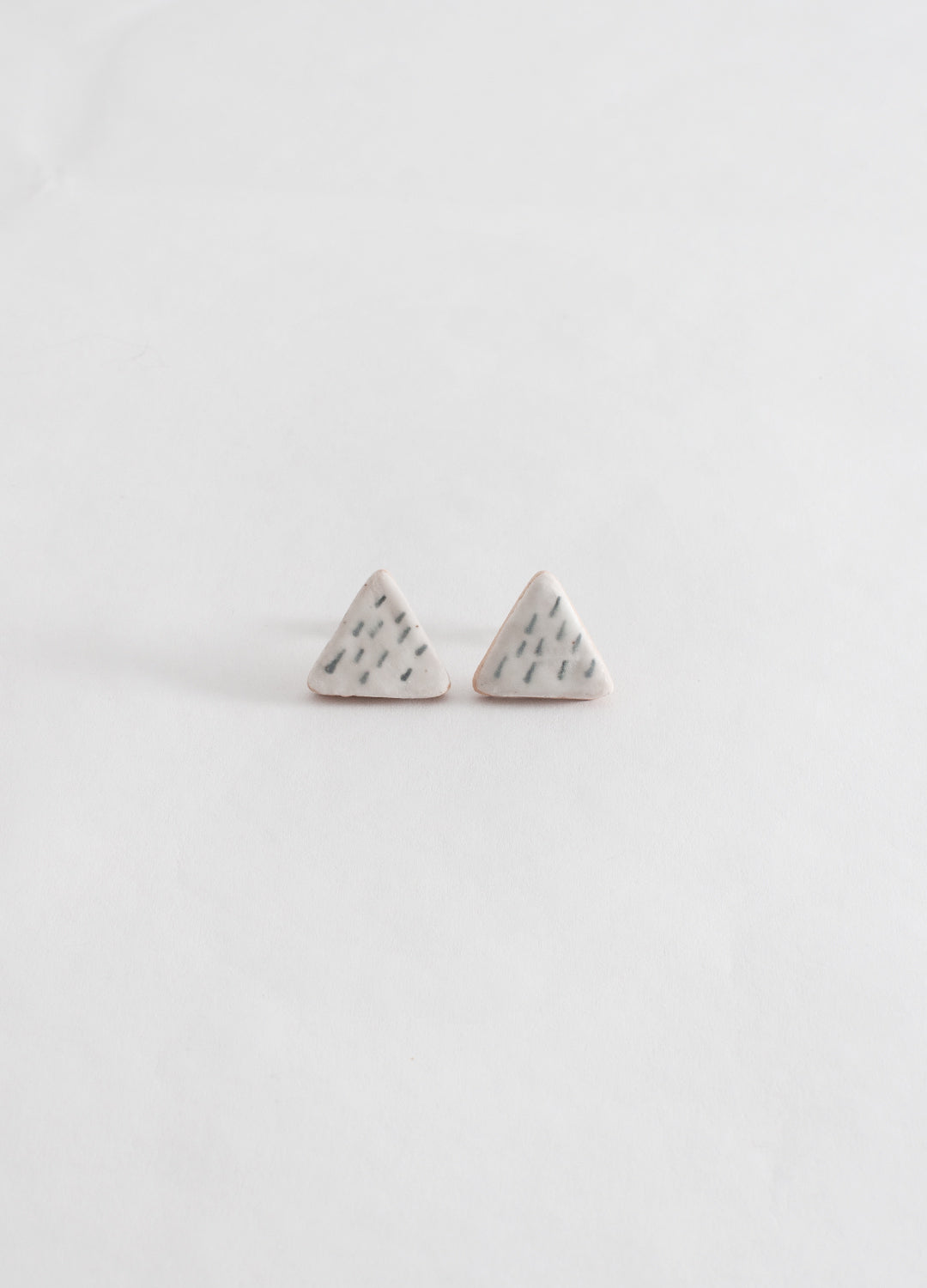Triangle Earrings - Rain