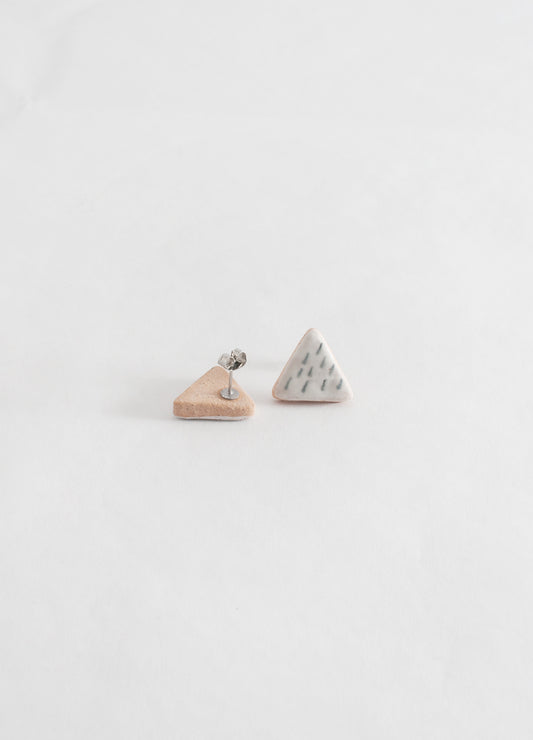 Triangle Earrings - Rain