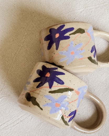 Blue Vine Mug