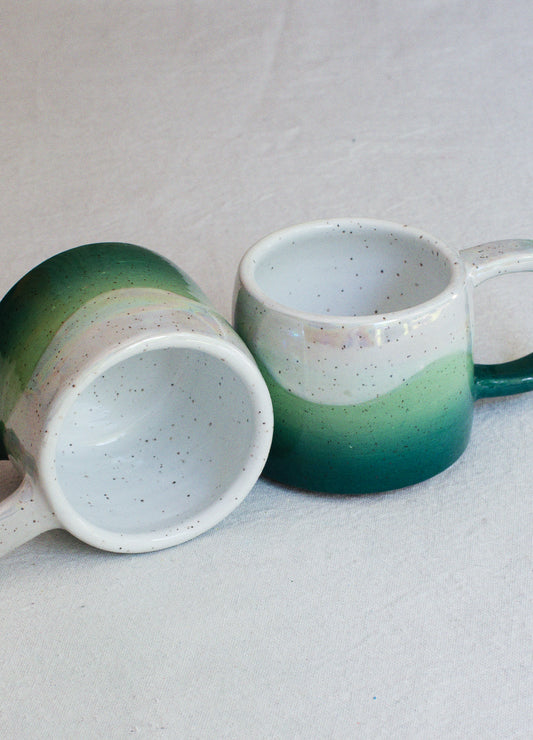 Gradient Opal Mug - Green