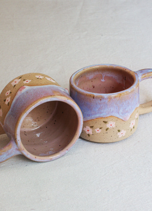 Pink Flower Slush Mug #1