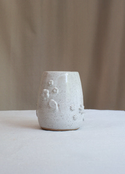 White Petal Vase