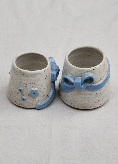 Ribbon Vase Blue