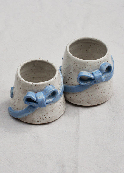 Ribbon Vase Blue