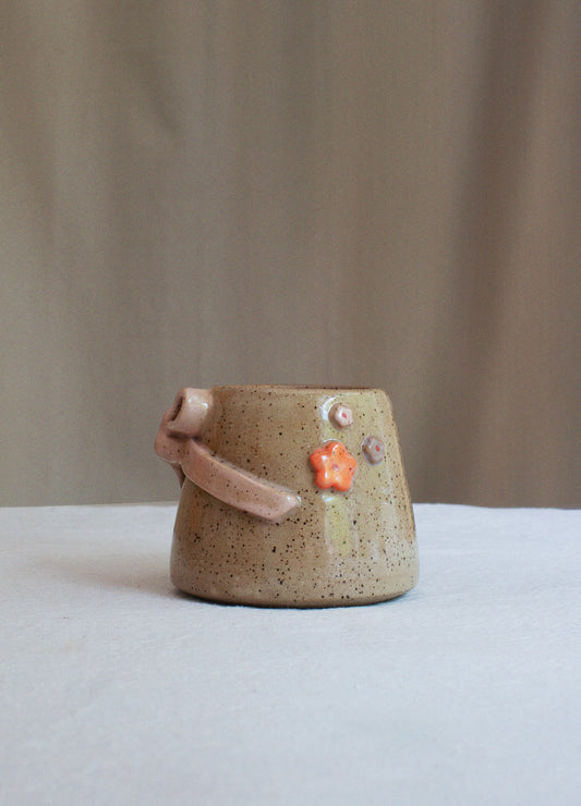 Ribbon Vase Pink