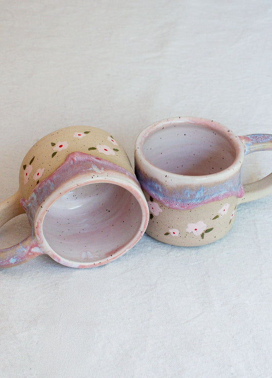 Pink Flower Slush Mug #2