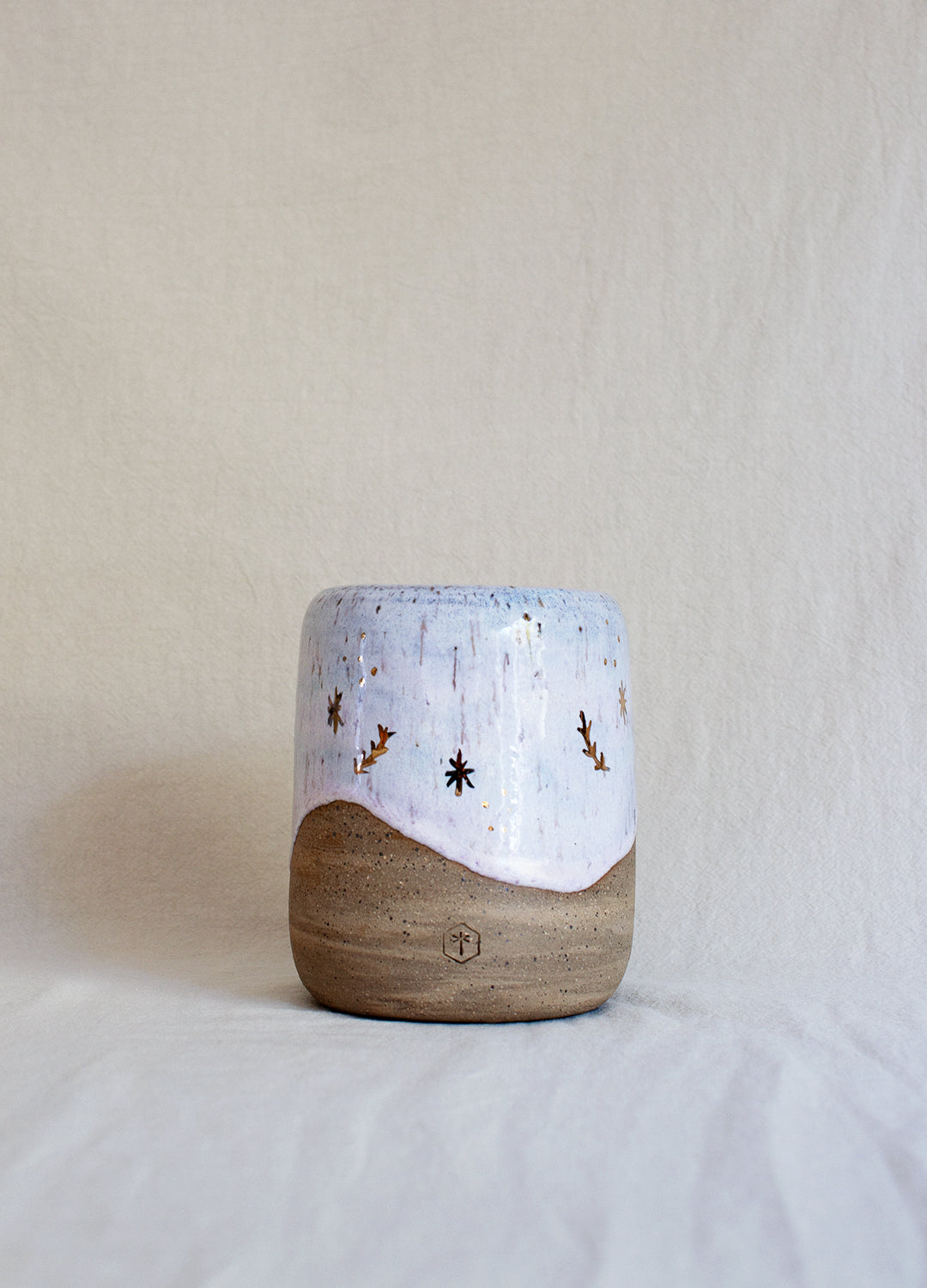 Slush Pink Gold Vase