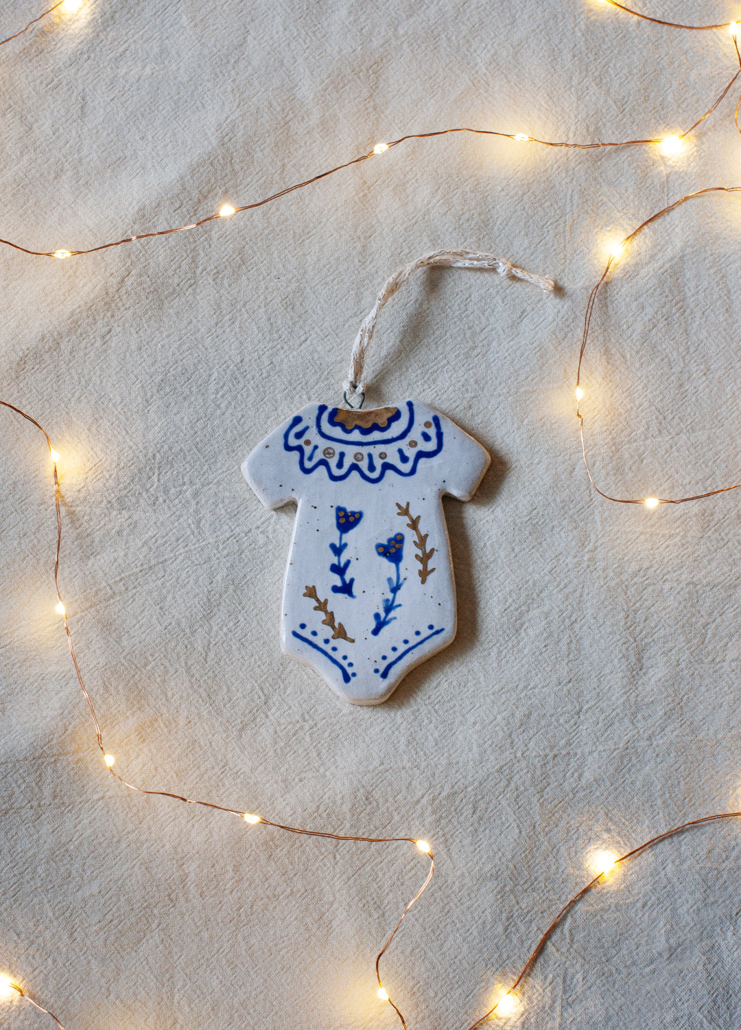 Onesie Blue Ornament