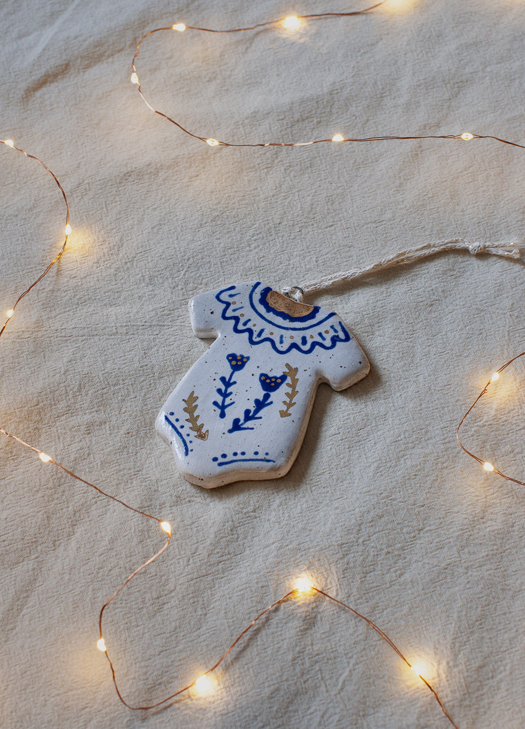 Onesie Blue Ornament