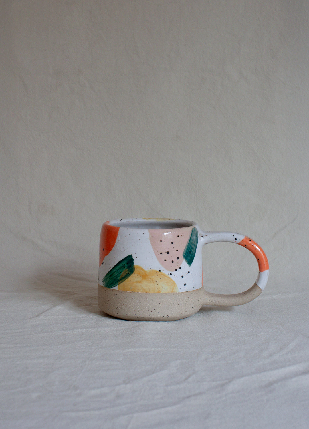 SECONDS: Abstract Mug - Peach Pop