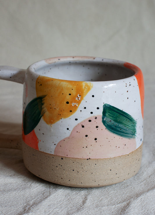 SECONDS: Abstract Mug - Peach Pop