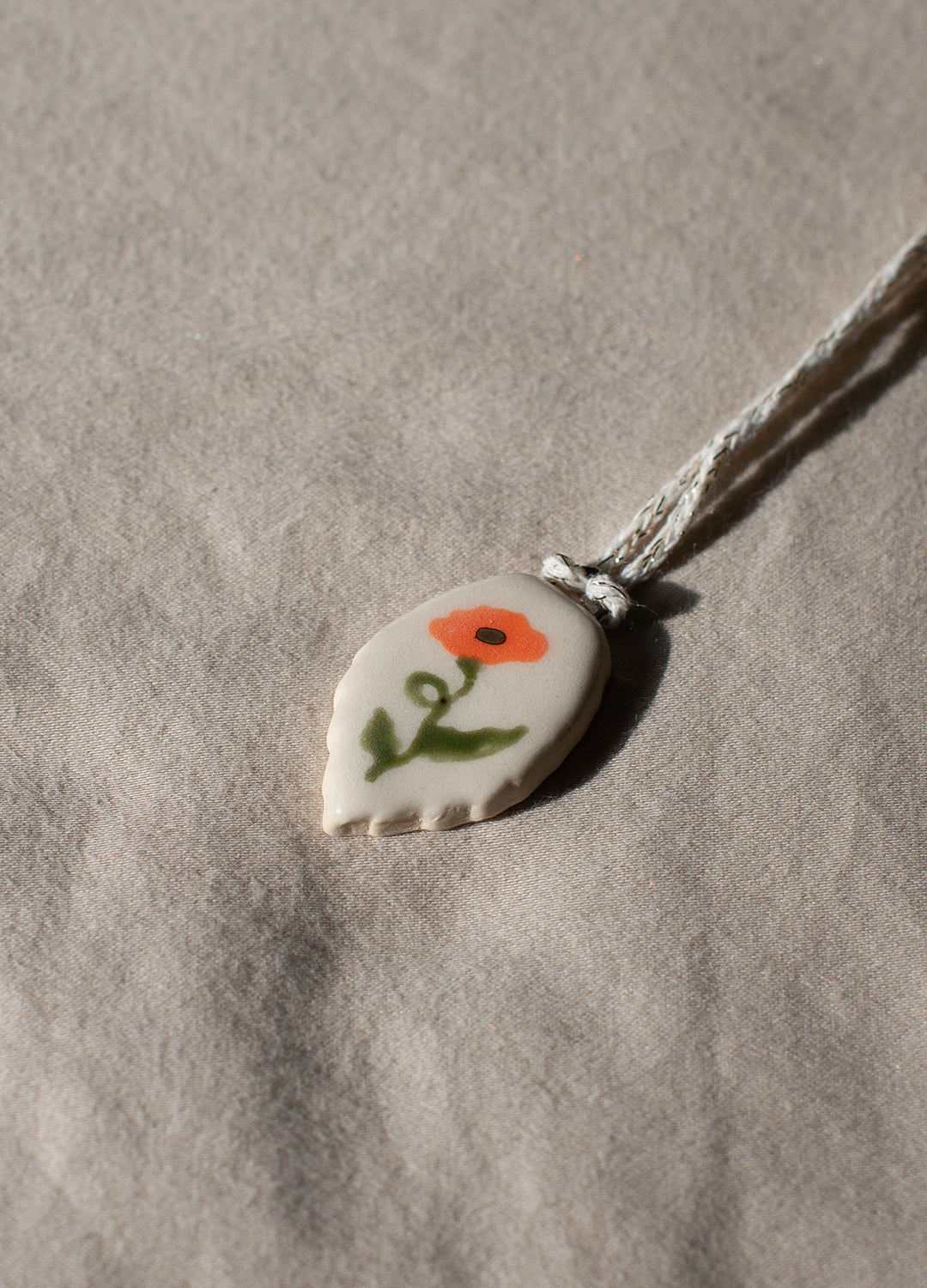 Orange Flower Mini Ornament