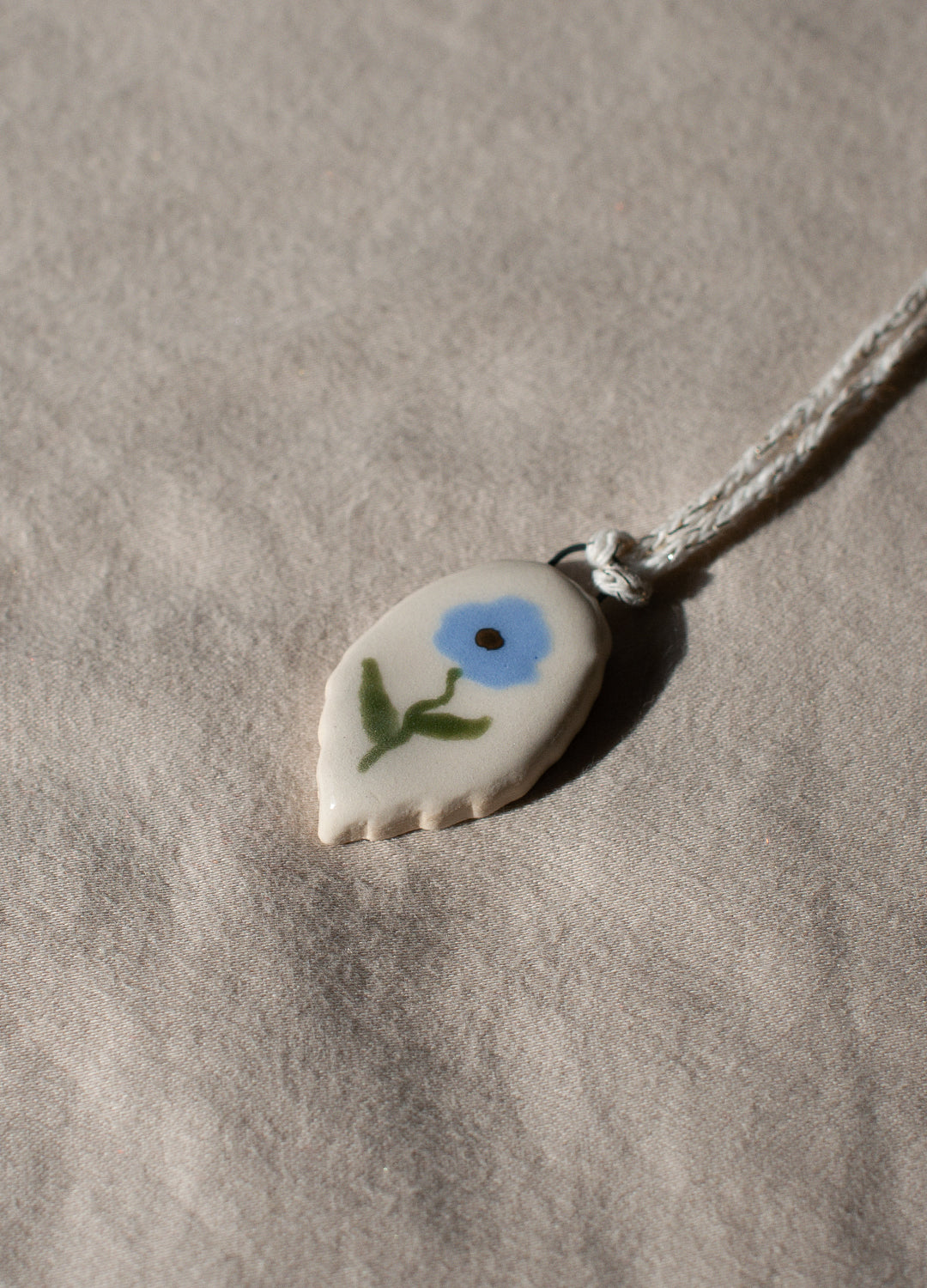 Light Blue Flower Mini Ornament