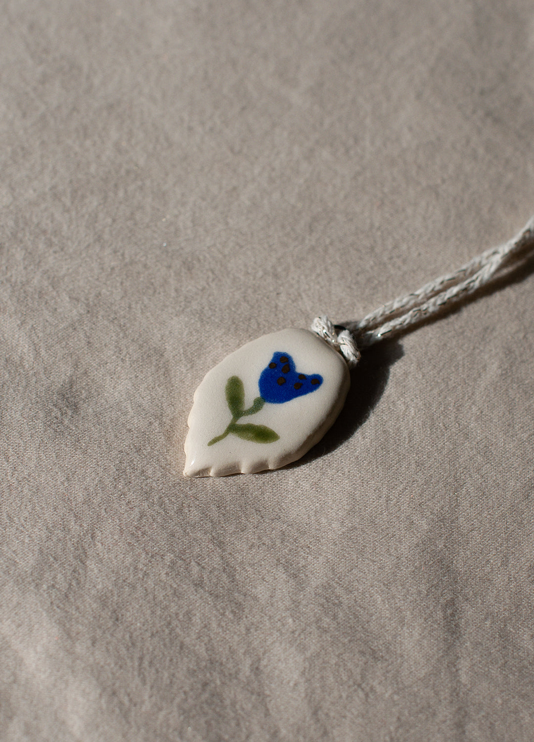 Dark Blue Flower Mini Ornament