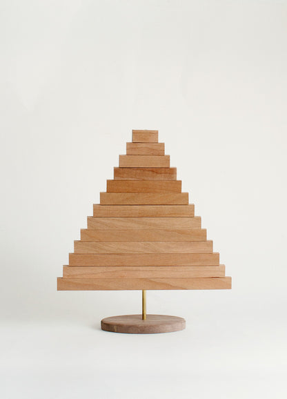 Christmas Tree - Walnut Base