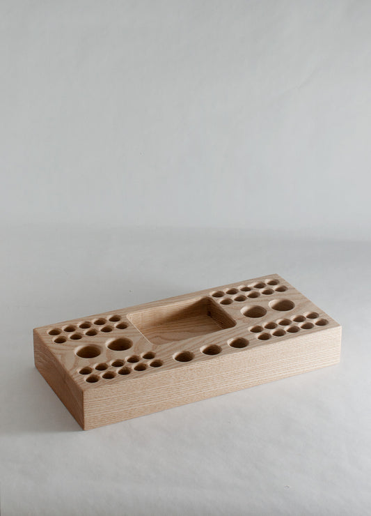 Utensil Block Ash - 11.75"