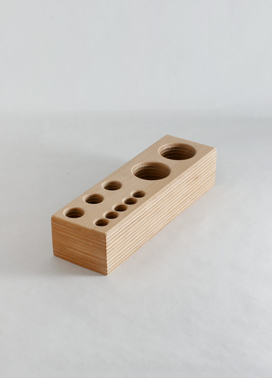Utensil Block Plywood - 9"