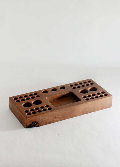 Utensil Block Walnut - 12"