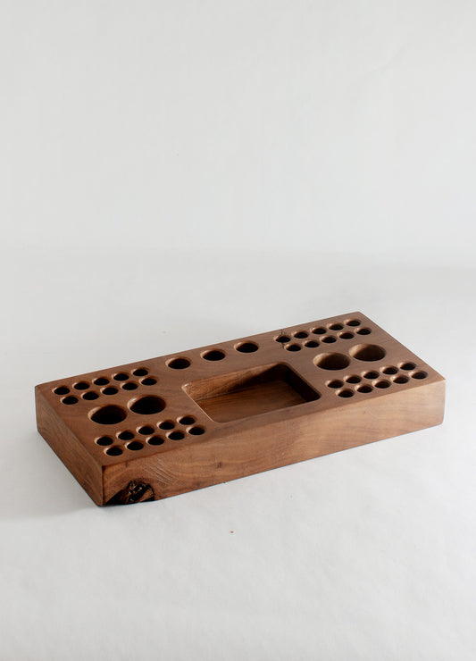Utensil Block Walnut - 12"
