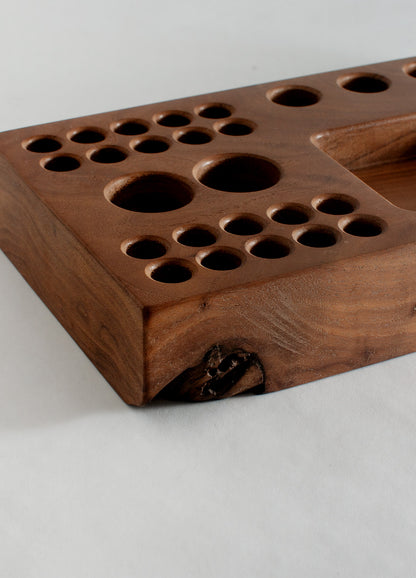 Utensil Block Walnut - 12"