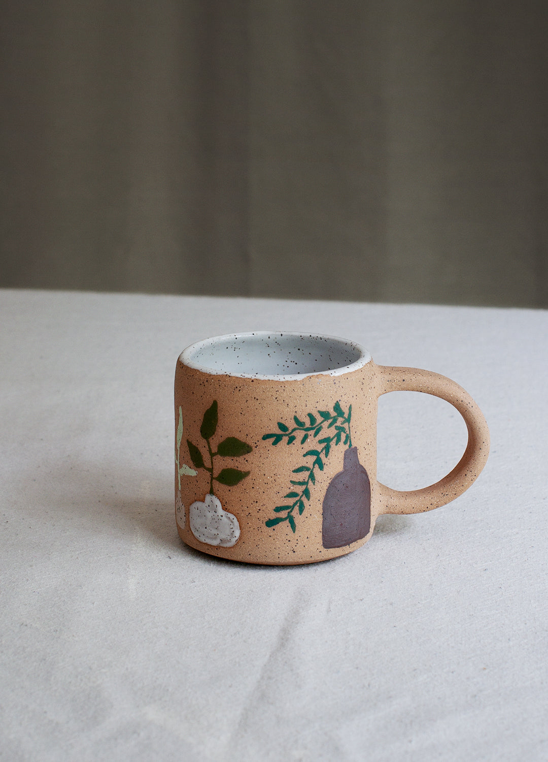 House Plant Large Mug - Speckled