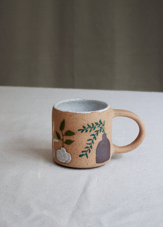 House Plant Large Mug - Speckled