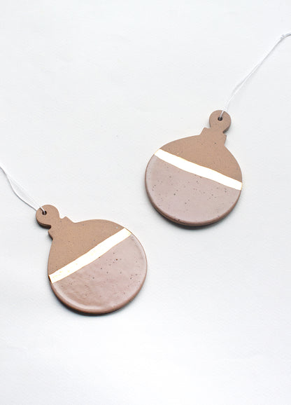 Ornament - Pink & Gold